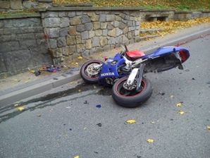 śmiertelny wypadek motocyklisty w Puławach