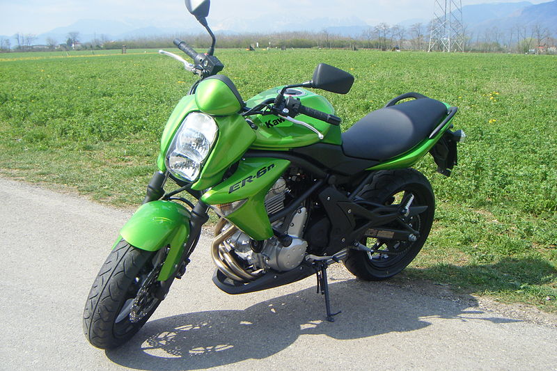 Kawasaki ER 6N motocykl dla kobiety